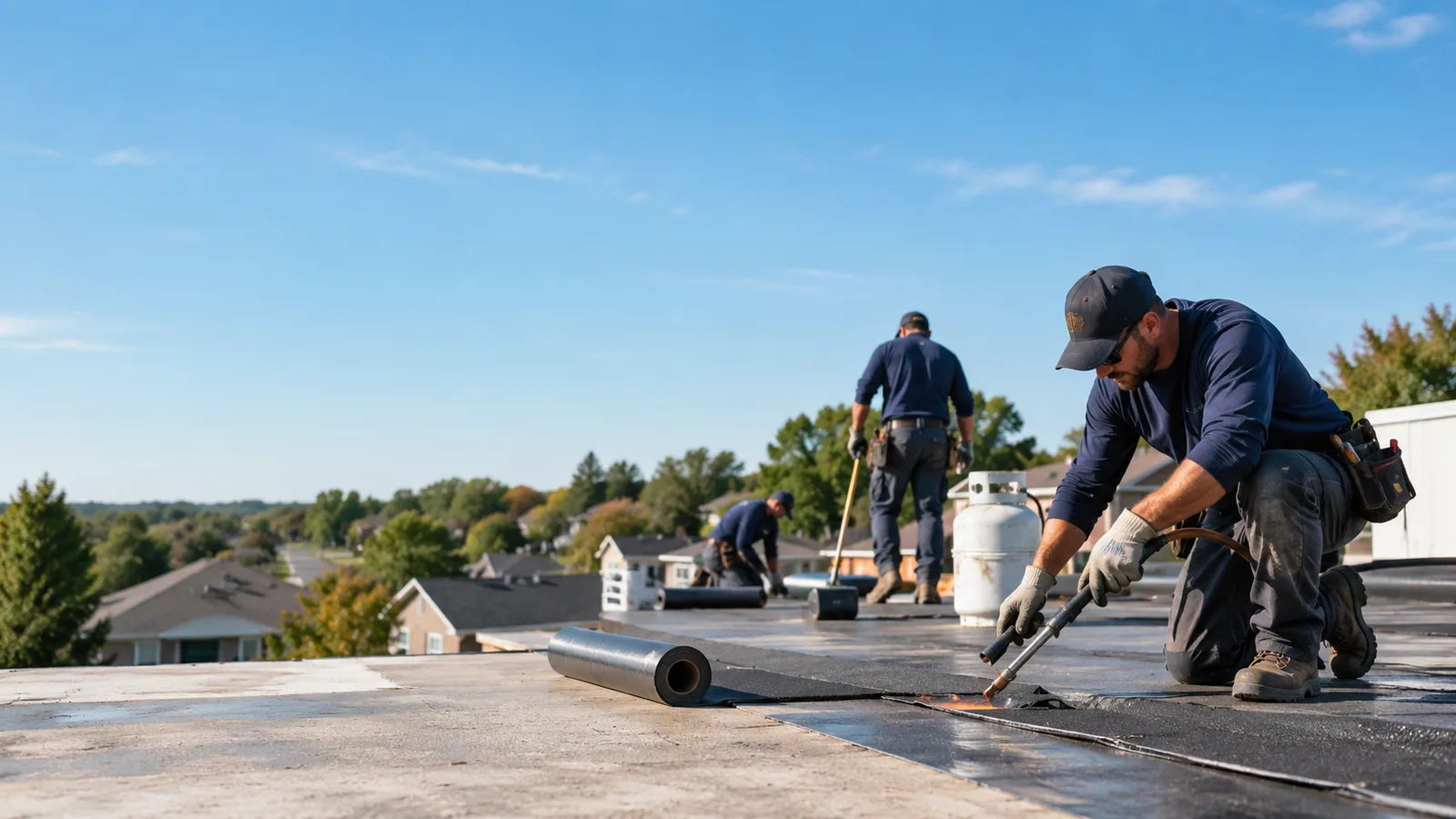 Flat Roof Leak Repair providers in Thomasboro, IL